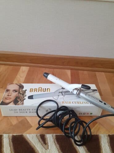 Ağız baxımı cihazları: Saç buran maşa Braun, 65 - 220 °C, İşlənmiş — 3