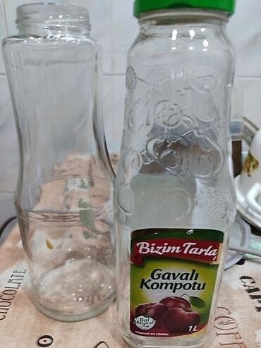 asma tavan metbex ucun: 30 әdәt 1 litirlik banka 25 әdәt 1 litirlik butulka — 3