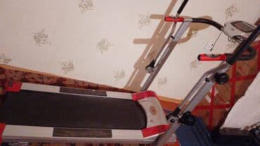 qaçış lenti: Qaçış trenajoru – kompakt, qatlanan model DİQQƏT — 2