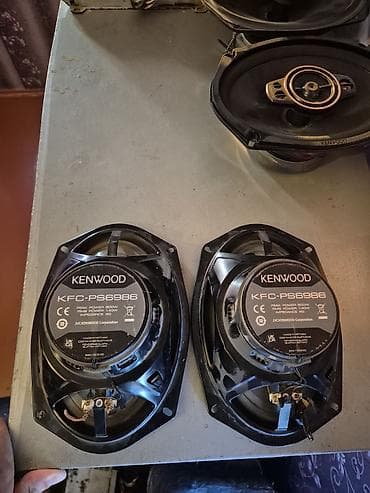 avto maqnitola: Kenwood KFC-PS6986 avtomobil akustikası – 6x9 düym ellipsik koaksial — 2