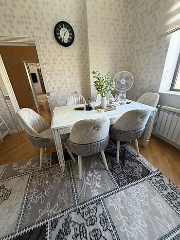masa destleri: Yemək otağı dəsti – masa və 6 ədəd kreslo tipli stul - Dizayn — 5