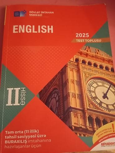 array informatika pdf: İngilis dili Testlər 11-ci sinif, DİM, 2-ci hissə — 1