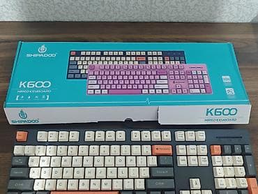 SHIPADOO K600 simli klaviatura Tam ölçülü (104 düymə) klaviatura.Real