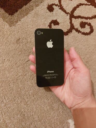 ayfon 5s ekran: IPhone 4, Qara — 1