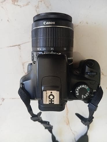 note 14: Canon EOS DSLR fotoaparat + Canon EF‑S 18‑55mm f/3.5‑5.6 IS II — 3