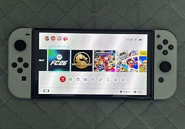 nitendo switch: Nintendo Switch OLED ve Pro controller İstenilen oyun pulsuz WiFi — 1