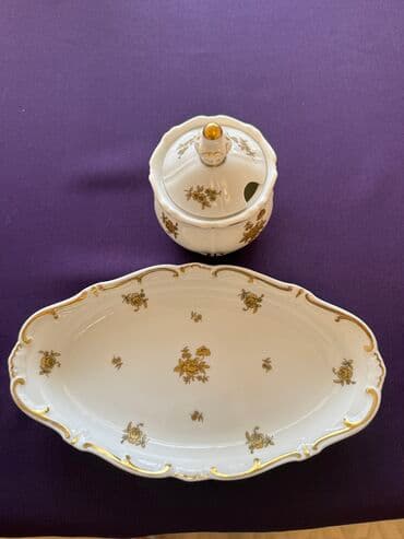 Digər süfrə qabları: Veymar hiseler 90 manat — 1