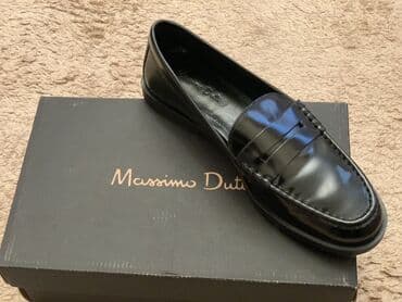 Basanoşka və səndəllər: Massimo Dutti, Ölçü: 37, rəng - Qara, Yeni — 5