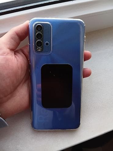 macbook ikinci el: Redmi 9T, 128 GB, rəng - Göy, Barmaq izi — 2