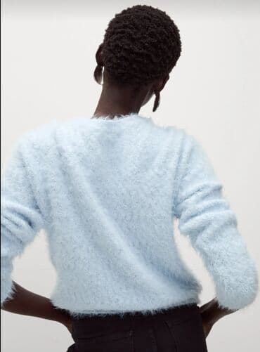 alt geyimler: Zərif sviterler - Yumşaq, tüklü teksturaya malik, rahat və isti — 5