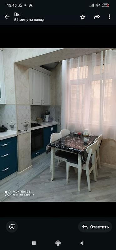 saloglu stol ve stullar: Mətbəx mebel dəsti - 1 yemək masası (ağ ayaqlar, üstü qoruyucu — 1