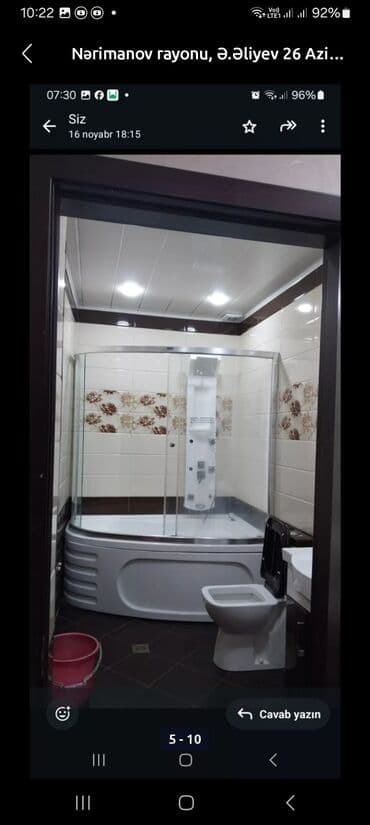 elmlerde kiraye evler 400 azn: Telefon 0997142328 Salam. Nərimanov rayonunda Azinko binalarında 21/21 — 8