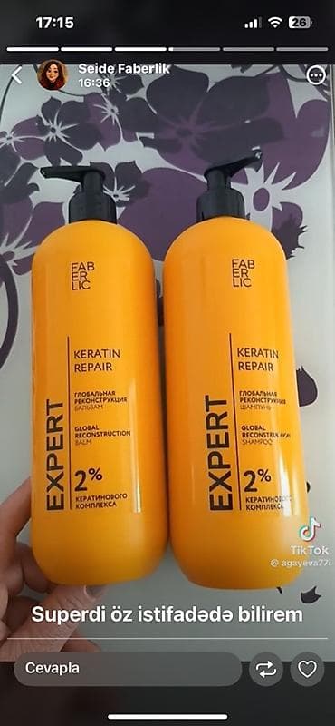 sac aksesuari: Kosmetik dəst, Faberlic, 2 məhsul — 1