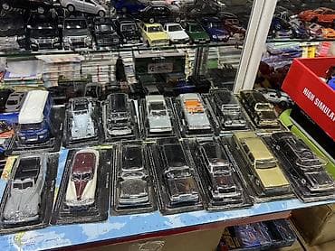 qəpik pullar: Məhsul: Kolleksiya üçün metal model avtomobillər 181 eded Toplu — 2