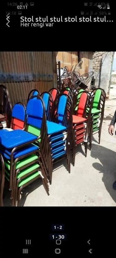 metbex mebileri: Mətbəx üçün, Yeni, Açılmayan, Dördbucaq masa, 2 stul — 10