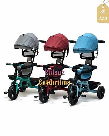 🚲 3 Təkərli Uşaq Velosipedi “A-71” 💰 Qiymət: 89 AZN 👶 Yay