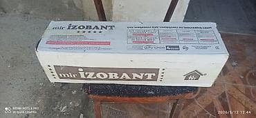 örtükler: Məhsul: Mir İZOBANT – 65 azn alinib artiq qaldiqi ucun 40 azn — 1