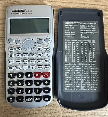 elektron kalkulyator: Assis A-1195 elmi kalkulyator - Geniş funksionallıq: tənlik həlli — 2
