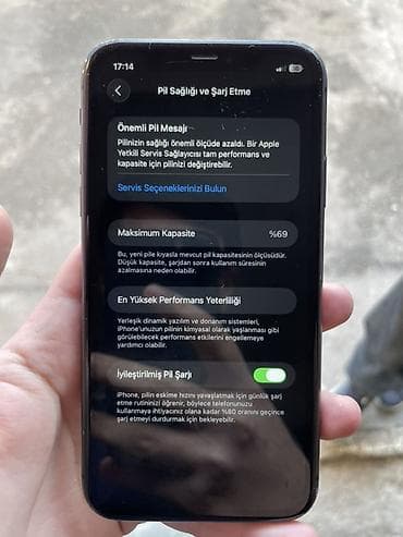 modio m28 5g: IPhone 11, 64 GB, Qara, Simsiz şarj, Face ID — 8