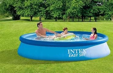 Бассейны: Elektron Nasos Hediyye. Intex 3.66 × 0.76 m şişmə hovuz 🌊 Yay — 1