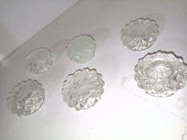 qara duyu qiymeti: Crystal duz qabları. Rusiya istehsalı. Keyfiyyətli. 1ədədinin qiyməti — 2