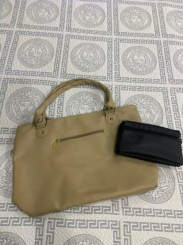 qadın jaketi: Qadın çanta dəsti . her iki çanta ela vexiyyetde. ikisi birlikde — 2