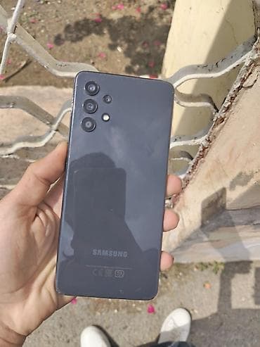 Samsung Galaxy A32, 128 GB, rəng - Boz, Barmaq izi