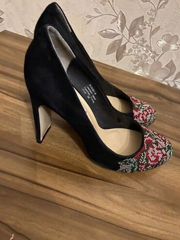 Tuflilər, Ölçü: 38, rəng - Qara, İşlənmiş lalafo.az -da Tuflilər, Ölçü: 38, rəng - Qara, İşlənmiş