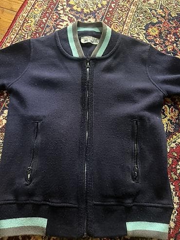 Uşaq üçün bomber stili jaket - Rəng: Tünd göy - Model: Fermuarlı lalafo.az -da Uşaq üçün bomber stili jaket - Rəng: Tünd göy - Model: Fermuarlı
