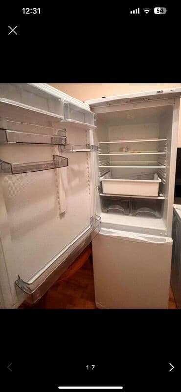 iki qapılı soyuducu: İki qapılı soyuducu - Rəng: ağ/gümüşü - Yuxarıda əsas soyutma — 2