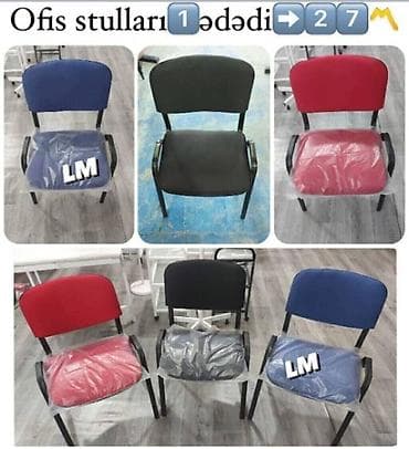 yeni stol: Rəngarəng Ofis stulları✍️ Qiymət : 27₼ Yeni və bir başa depodan satış — 1