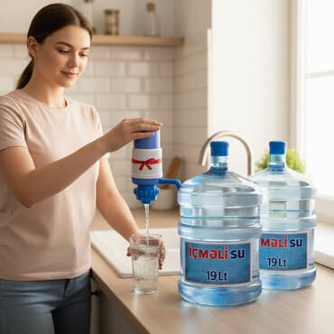 Həyatın qaynağı indi bir qurtumda💧 ✅Şəhərin bütün bölgələrinə pulsuz