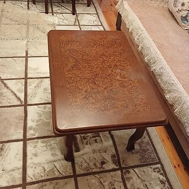 продажа ковров бу: Прямой стол, Нераскладной, Без колесиков, Дерево, Без гарантии — 2