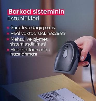 Barkod sistemi Şəhər: Bakı Malın növü: Kassa avadanlığı Yeni?: Bəli