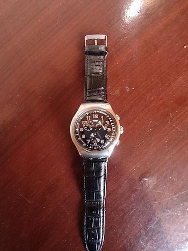 ərəb geyimləri: Qol saatı, Swatch, rəng - Qara — 8