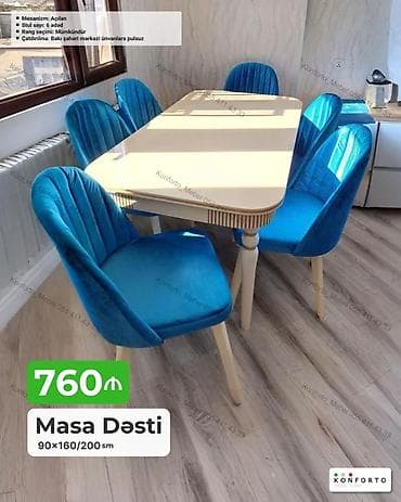 ag masa: Masa dəsti – açılan mexanizmli - Ölçü: 90×160/200 sm (masa açıldıqda — 1