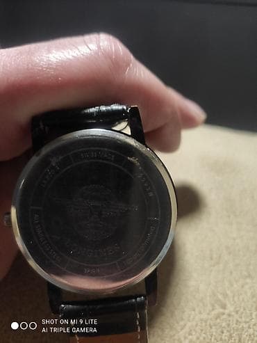m4 saat: İşlənmiş, Qol saatı, Longiness, rəng - Qara — 1