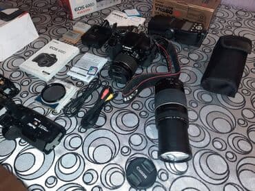 printer canon: Fotoaparat Canon EOS 600D, (Qutusu, sənədi və istifadə kitabçası ilə) — 5