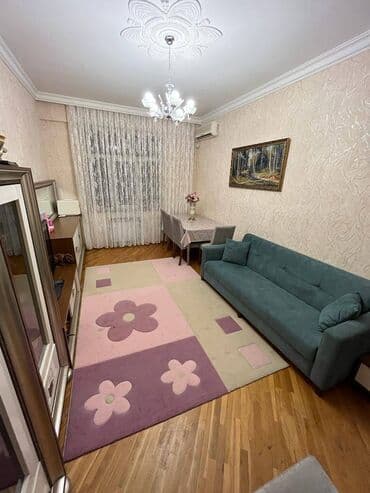 saray mtk 78 kv: 2 otaqlı, Yeni tikili, m. Qara Qarayev, 60 kv. m — 1