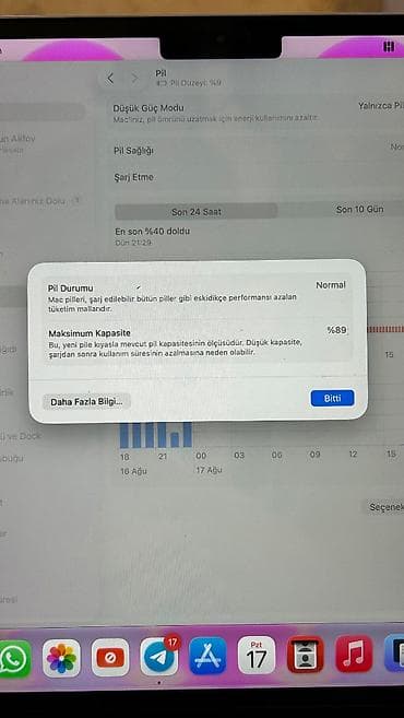 klaviatura notebook: Satılır: Apple MacBook Air M3 13” (8 GB RAM / 256 GB SSD) 2024 Təcili — 5
