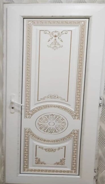 qapı setkaları: Yeni Plastik qapı 80x200 sm Zamok və çərçivə ilə, Zəmanətli, Pulsuz quraşdırma, Pulsuz çatdırılma, Rayonlara çatdırılma — 13