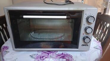 mebel ici soba: Духовка Akel, Электрическая, цвет - Серый, Отдельностоящая — 1