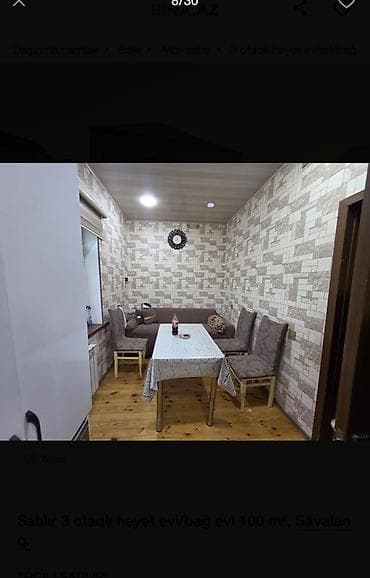 cuce sekilleri: Савалан 3 комнаты, 100 м², Свежий ремонт — 6