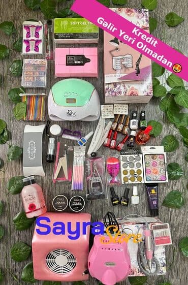 dirnaq geli: Dırnaq seti ✔️kredit tək şəxsiyyət vəsiqəsilə Öz setinizi də düzəldə — 1