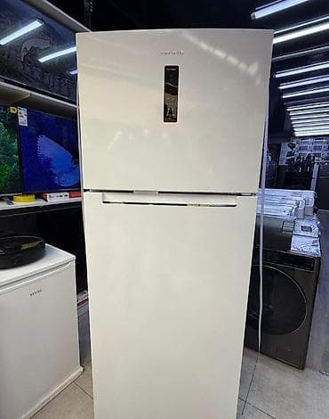 mini: 2 qapılı Hoffman Soyuducu Satılır, rəng - Ağ — 1