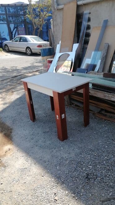 metbex ucun masa: Кухонный стол, Новый, Нераскладной, Ламинат, Прямоугольный стол — 10