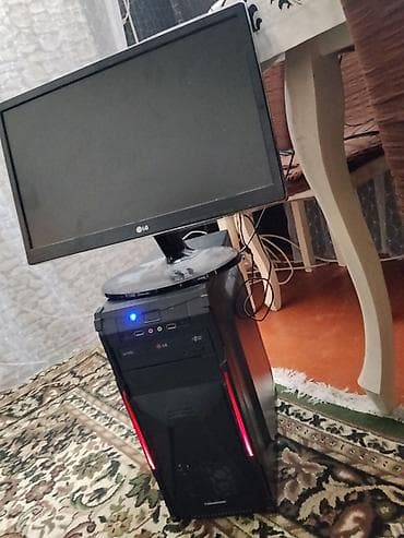 Masaüstü kompüter + LG monitor komplekti 4cu nesil Xüsusiyyətlər: -