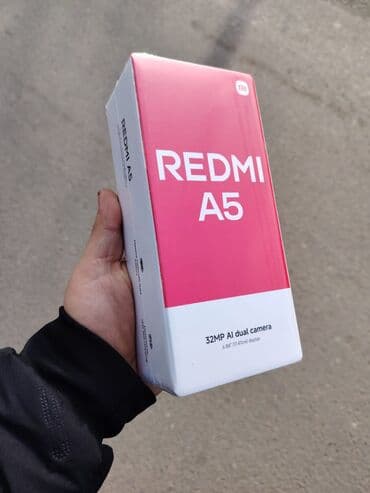 Redmi A5 bağlı qutuda 4+4 ram 128