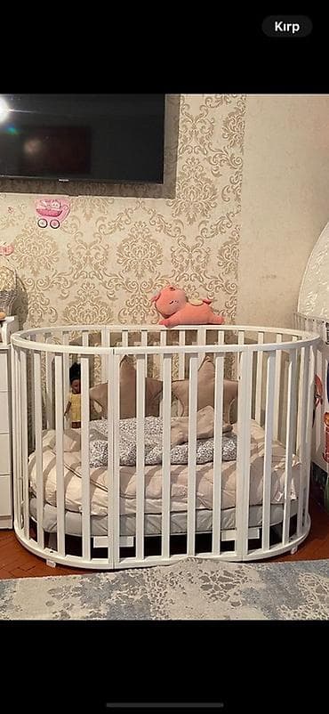 Oğlan və qız üçün, Yumru, Beşik, Dəst ilə, Matras ilə, Yellənmə mexanizmsiz