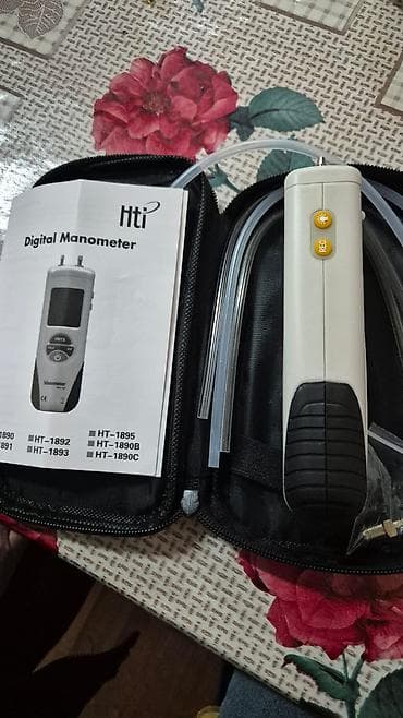 Drellər: HTI HT-1890 Rəqəmsal Manometr Xüsusiyyətlər: - Model: HTI HT-1890 - — 5